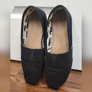 Tom's Slip Ons Dark Blue 9.5